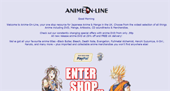 Desktop Screenshot of anime-on-line.com